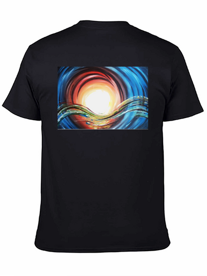Abstract Art Graphic Tee - Bold Expression T-Shirt