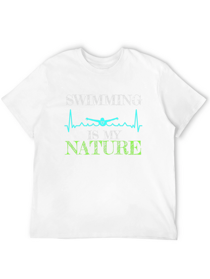 Swimming is My Nature T-Shirt - Unique Design