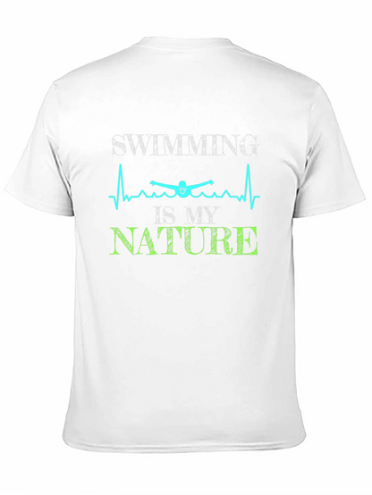 Swimming is My Nature T-Shirt - Unique Design