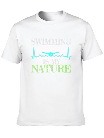 Swimming is My Nature T-Shirt - Unique Design