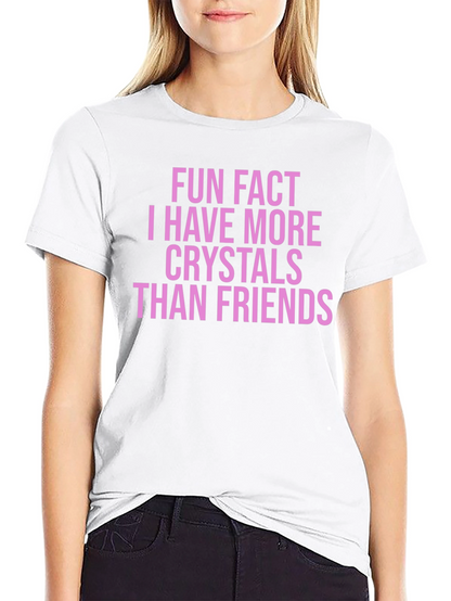 Fun Fact Crystals Graphic Tee