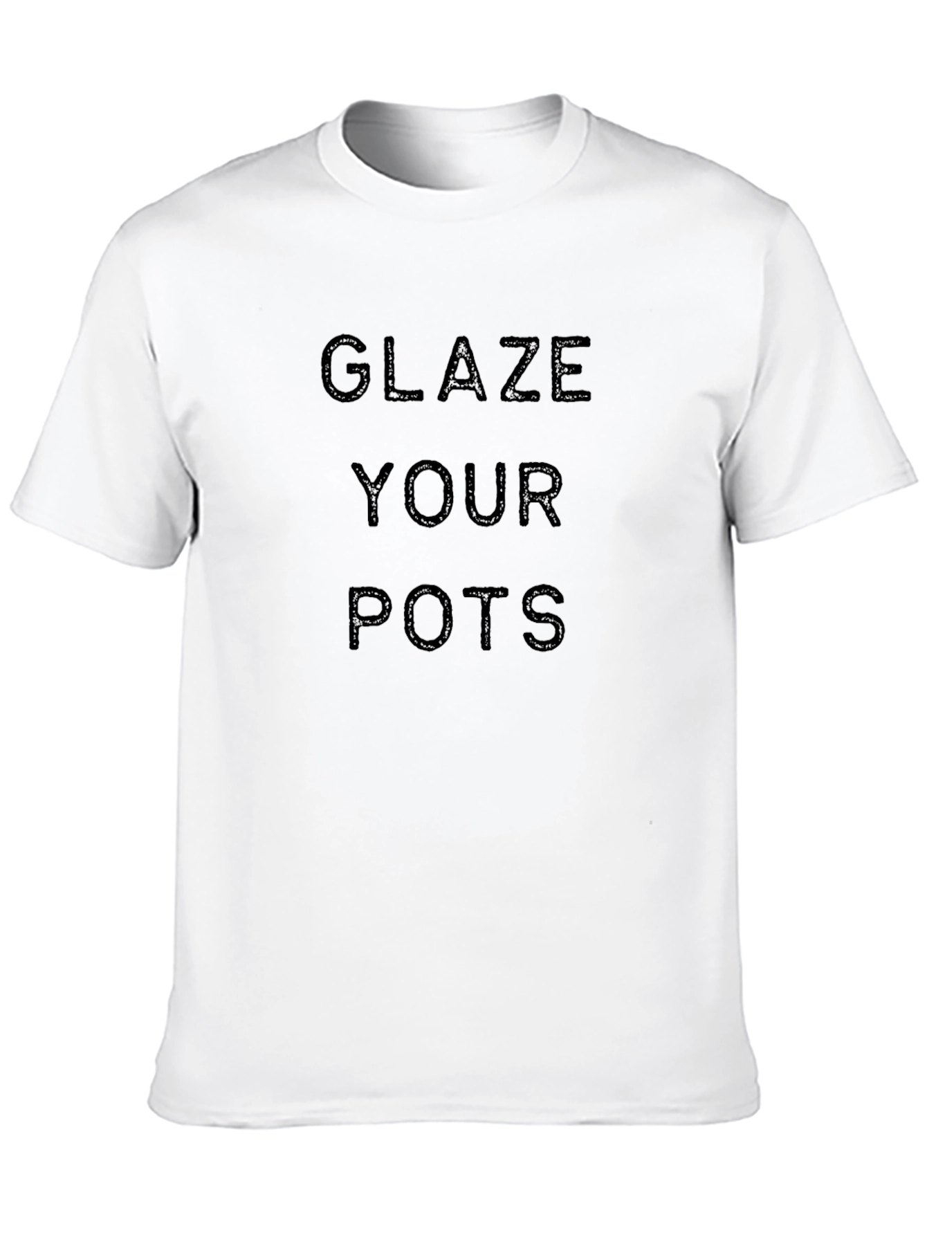 Glaze Your Pots Graphic Tee - Black T-Shirt