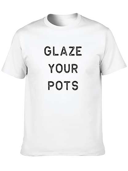 Glaze Your Pots Graphic Tee - Black T-Shirt