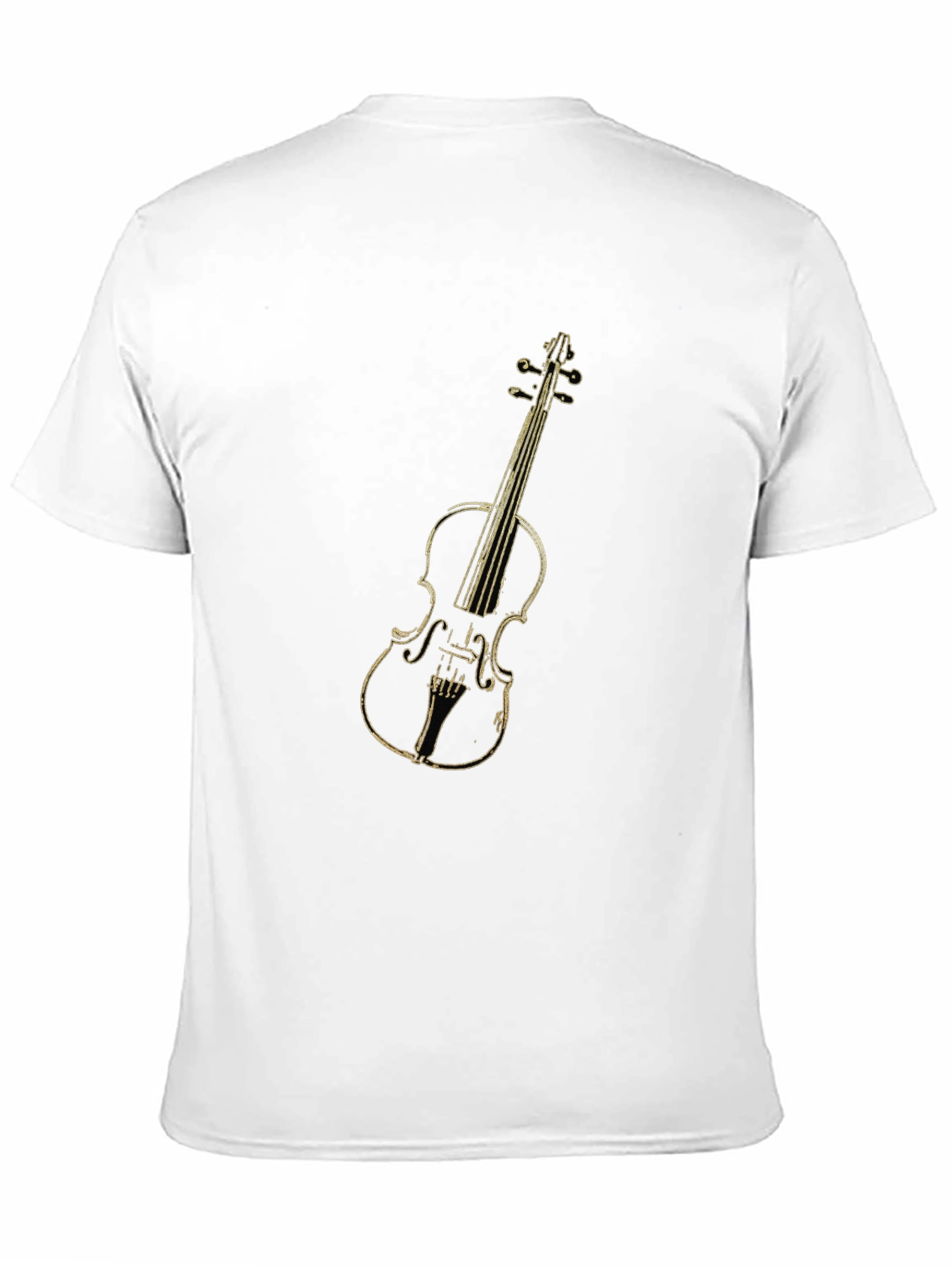 Musical T-Shirt: Violin Graphic Tee for Musicians