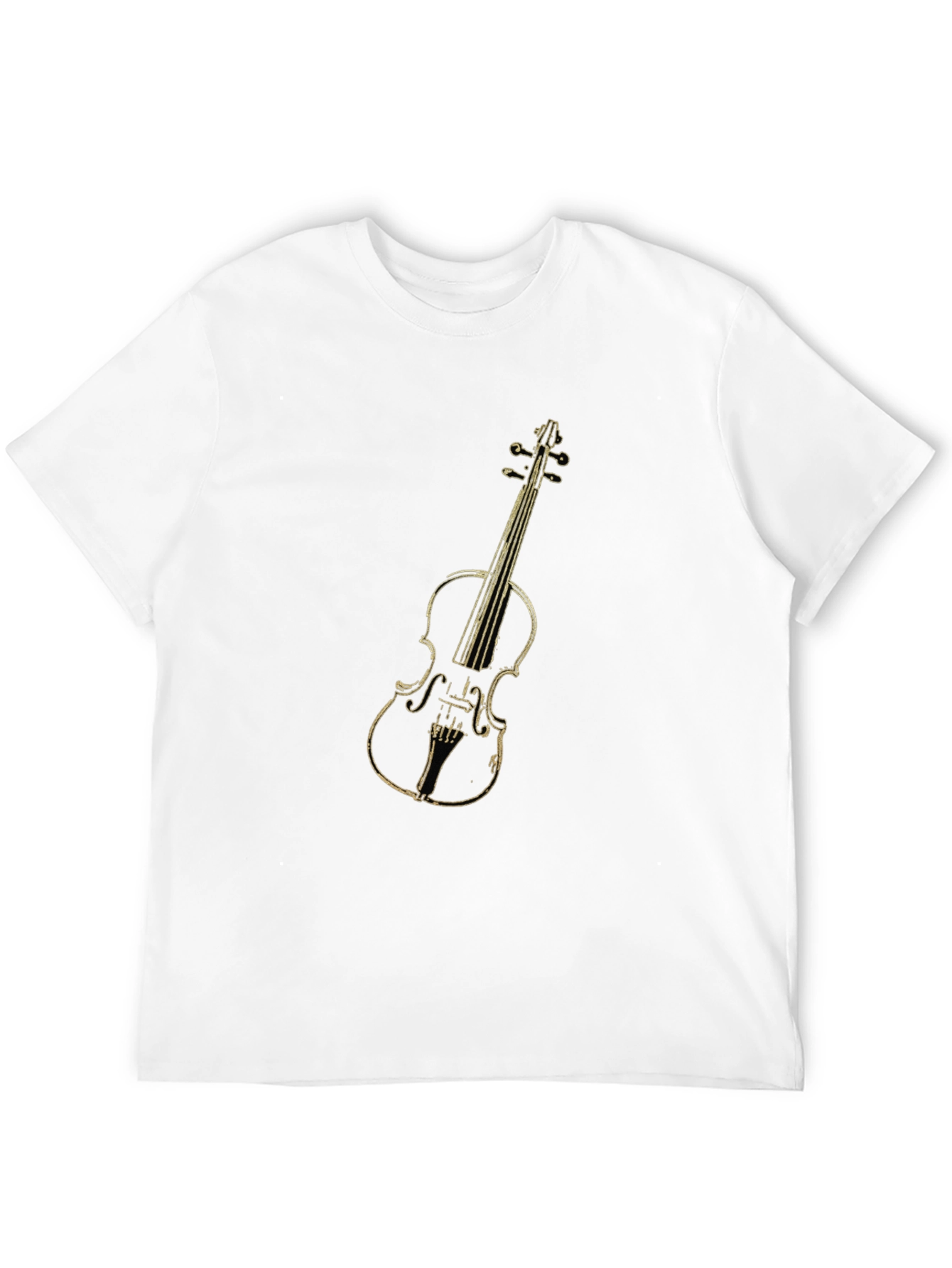 Musical T-Shirt: Violin Graphic Tee for Musicians