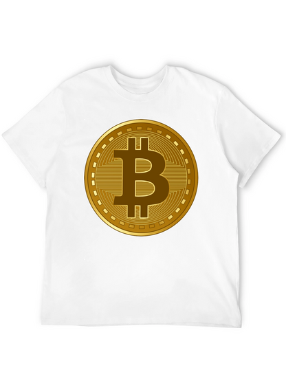 Bitcoin Crypto Graphic T-Shirt - Black