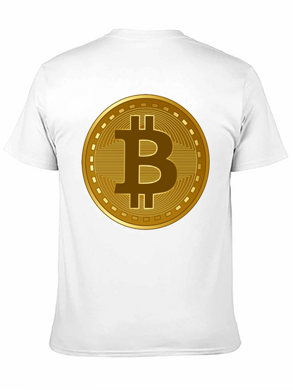 Bitcoin Crypto Graphic T-Shirt - Black