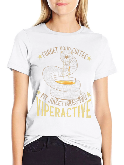 Viperactive T-Shirt - Snake Juice Forget Coffee