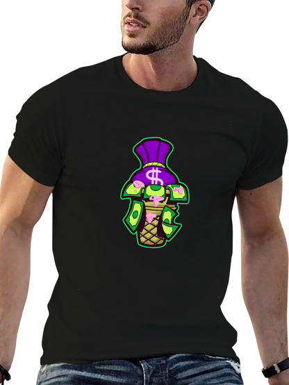 Money Bag Cone Graphic Tee