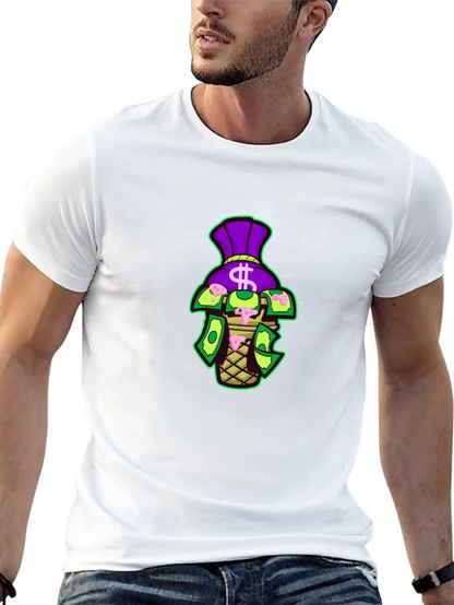 Money Bag Cone Graphic Tee
