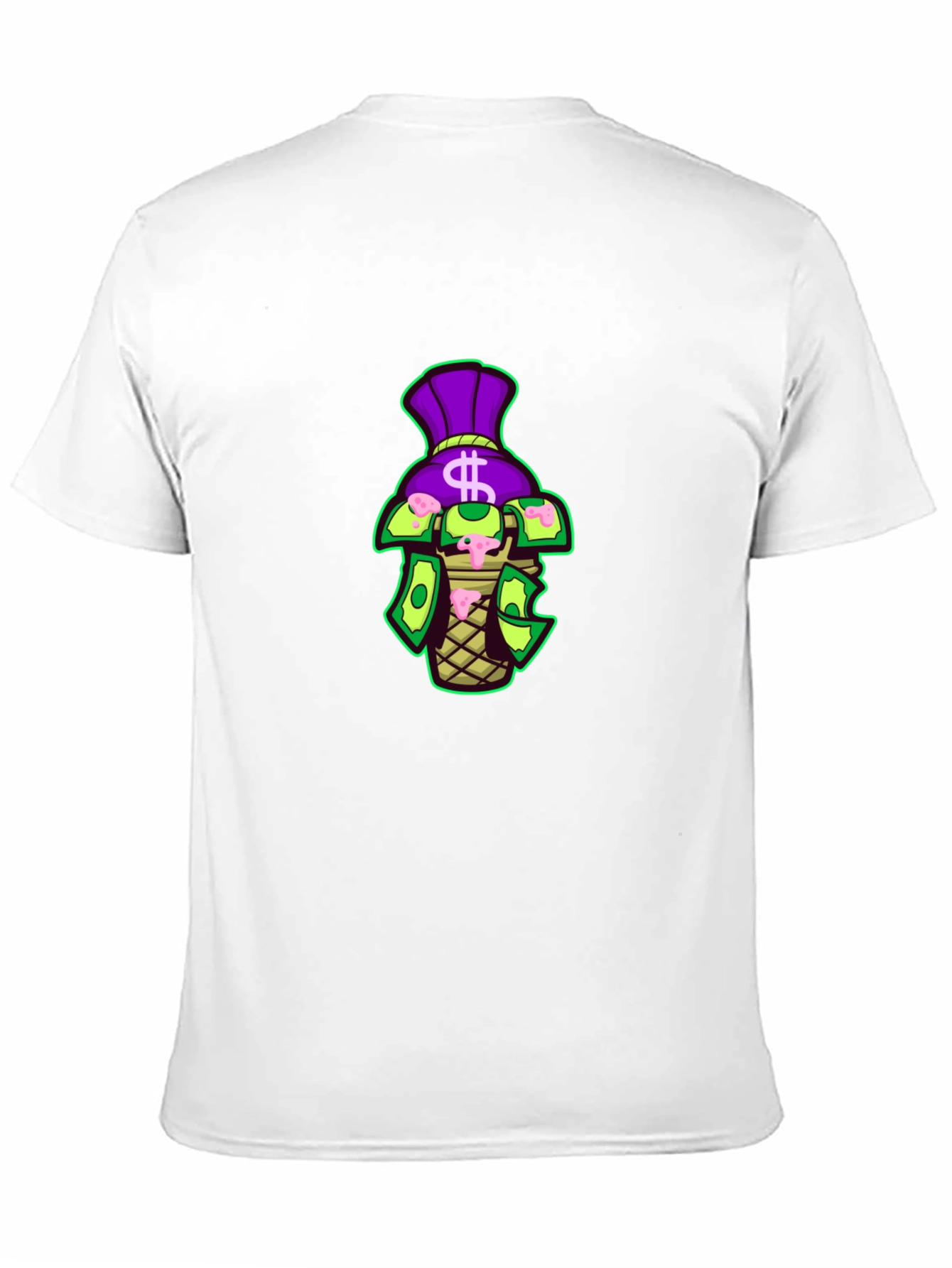 Money Bag Cone Graphic Tee