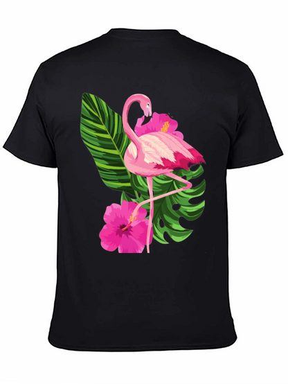 Flamingo Floral Graphic Tee