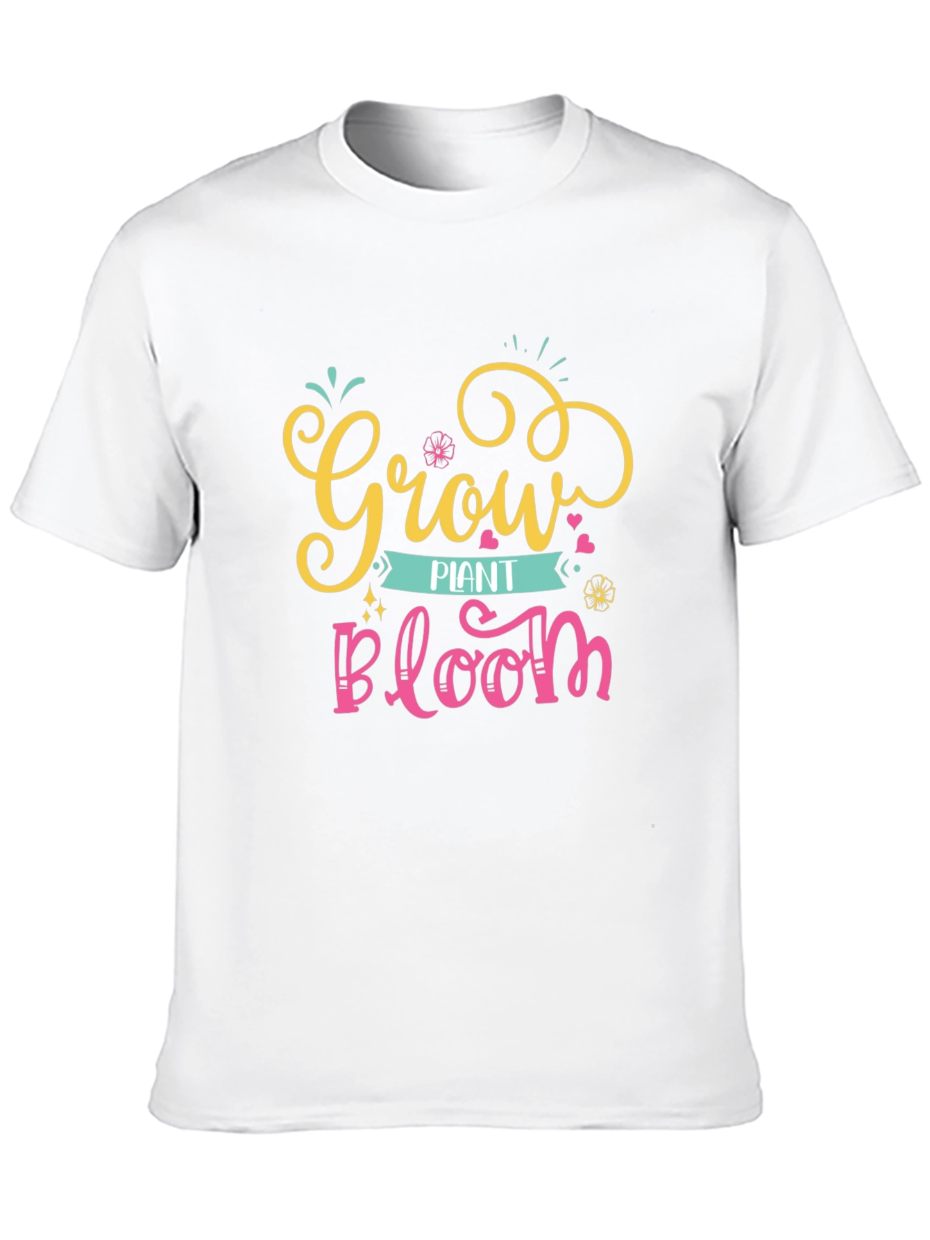 Grow Plant Bloom T-Shirt - Nature Lover Tee