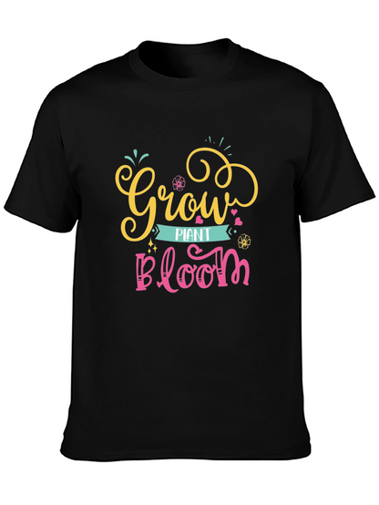 Grow Plant Bloom T-Shirt - Nature Lover Tee