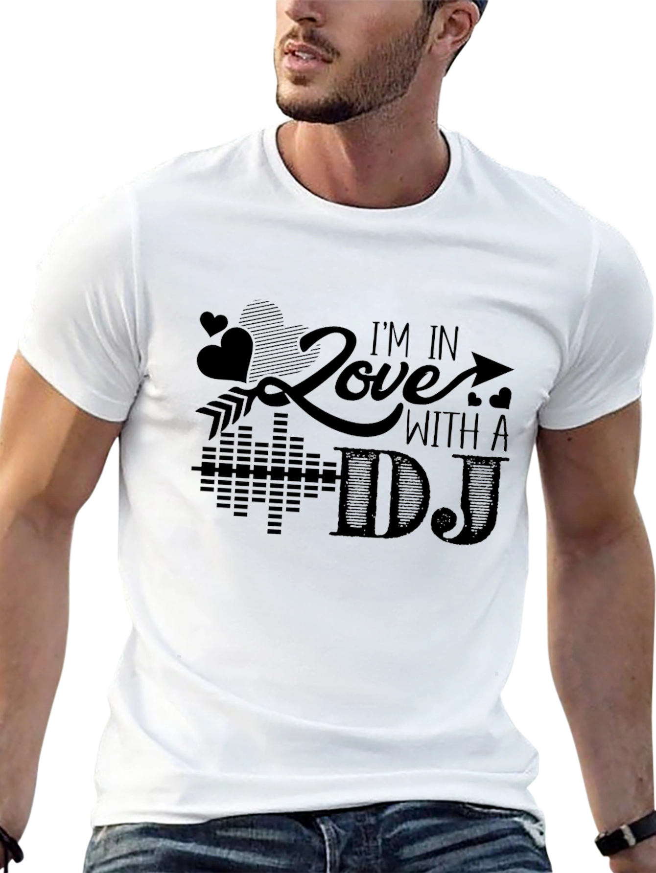 Im In Love With A DJ Graphic Tee