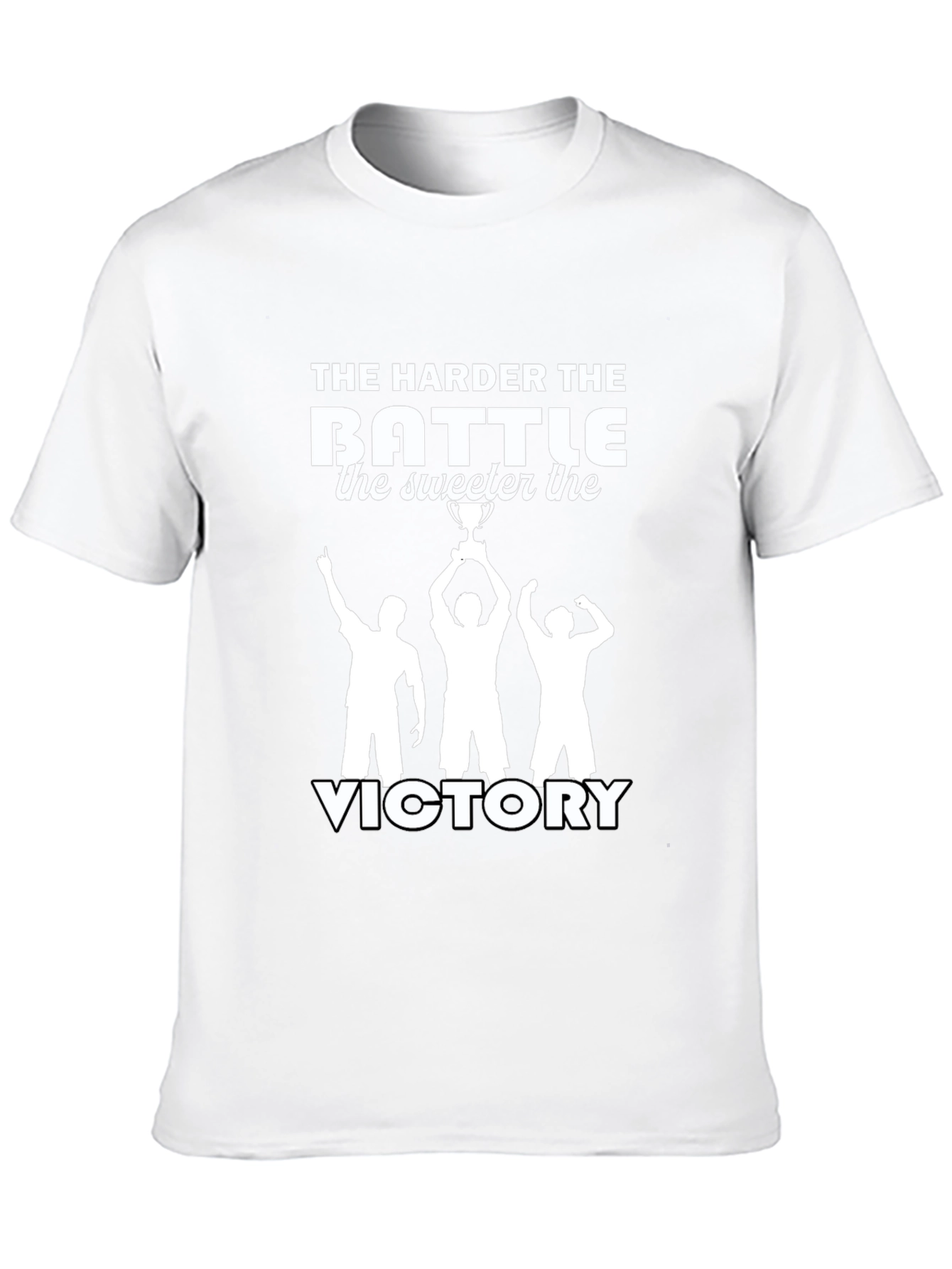 The Harder the Battle Victory T-Shirt