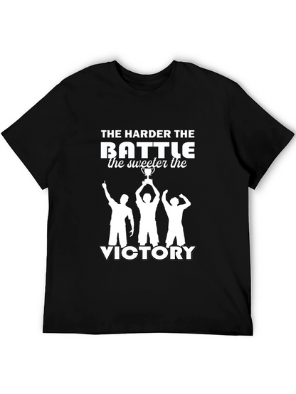 The Harder the Battle Victory T-Shirt