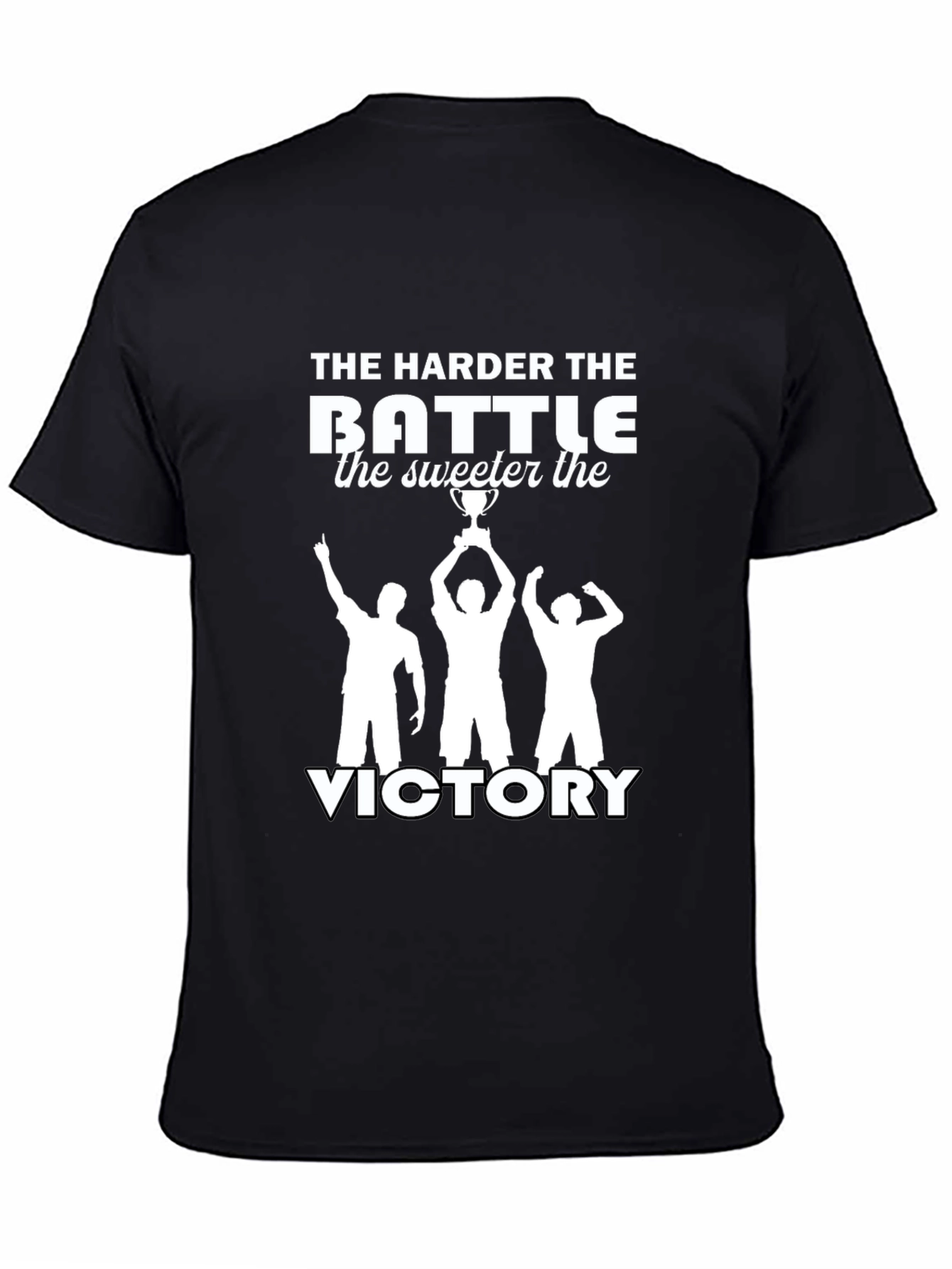The Harder the Battle Victory T-Shirt