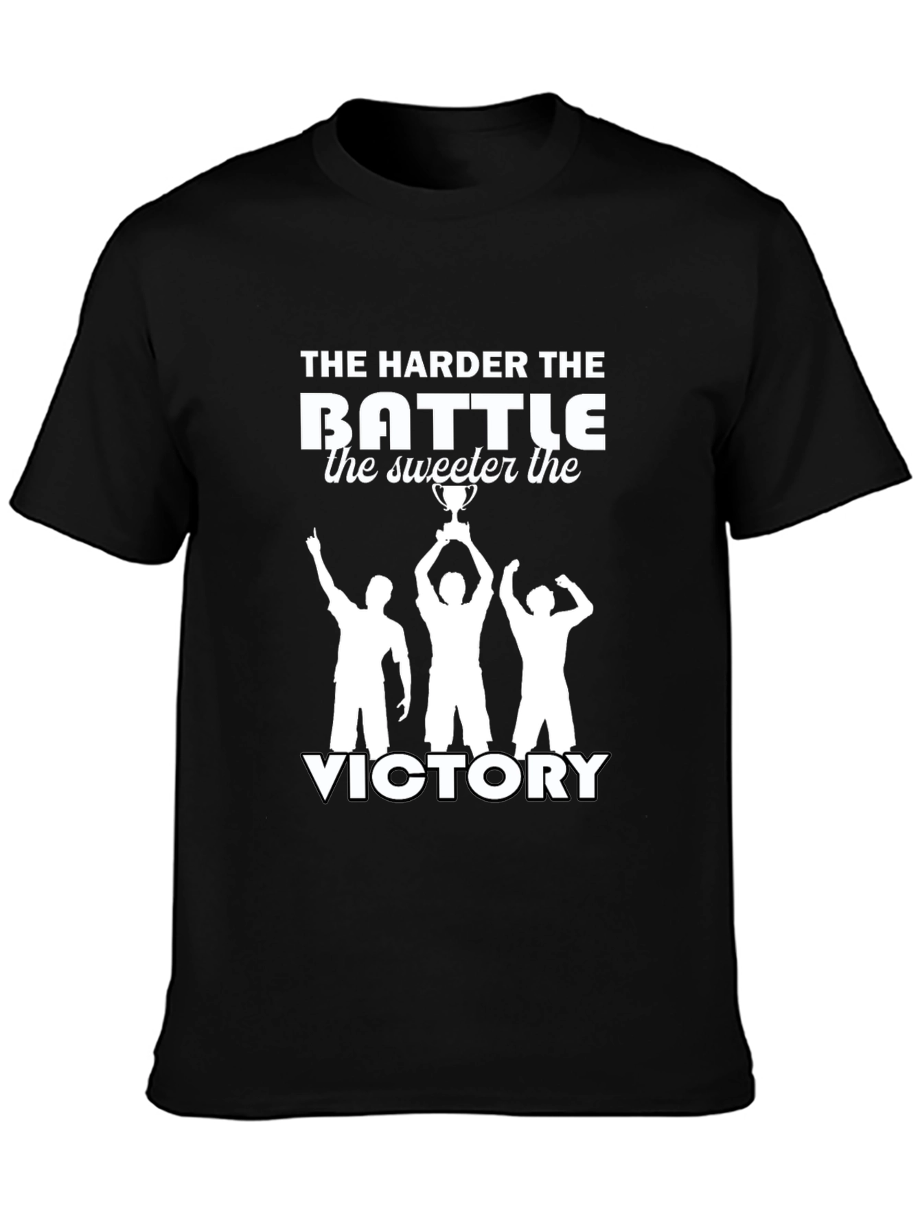 The Harder the Battle Victory T-Shirt
