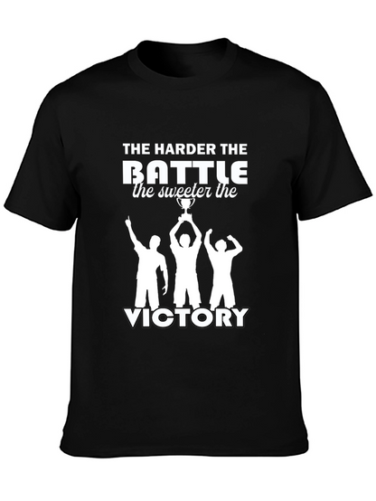 The Harder the Battle Victory T-Shirt