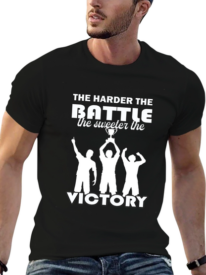 The Harder the Battle Victory T-Shirt