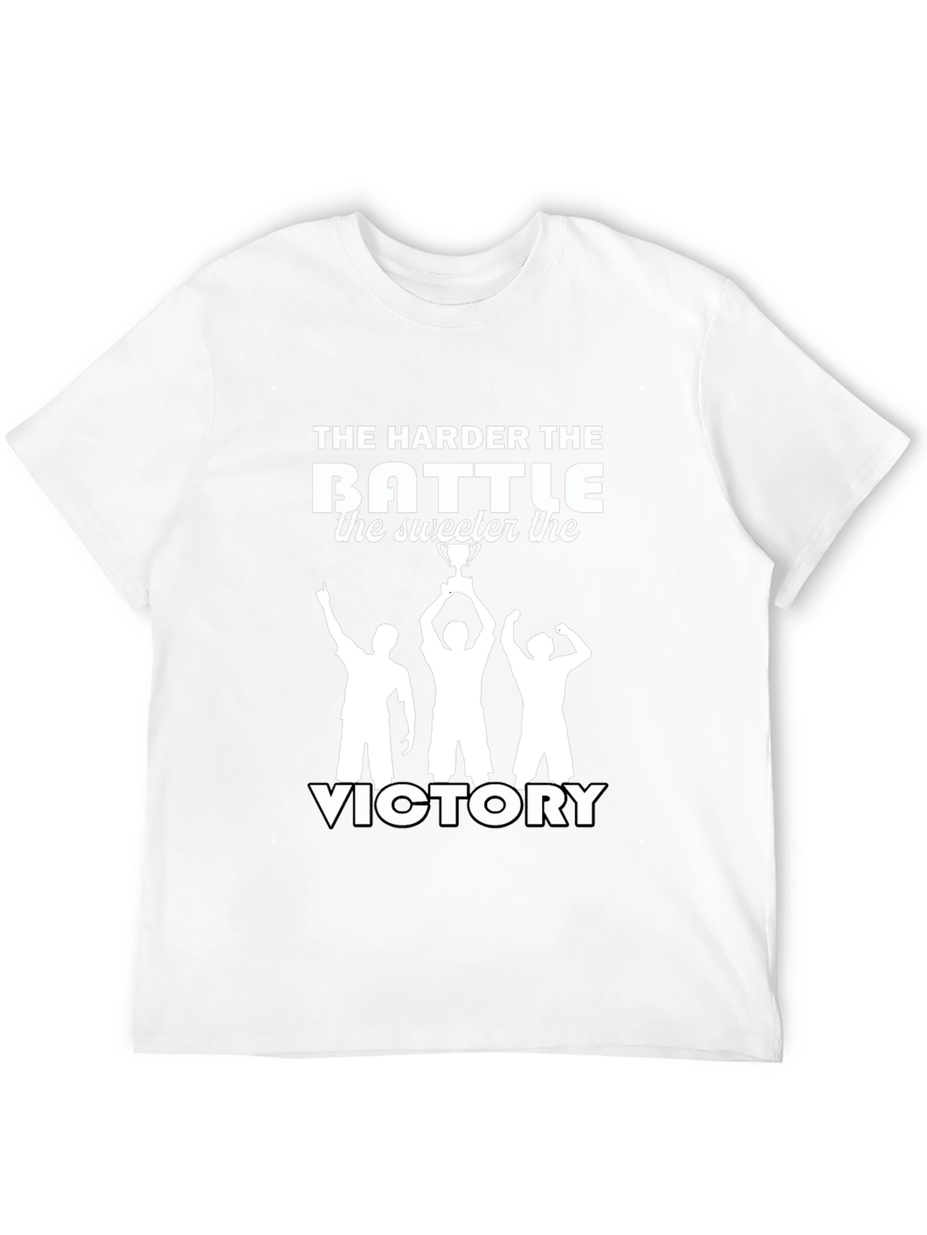The Harder the Battle Victory T-Shirt