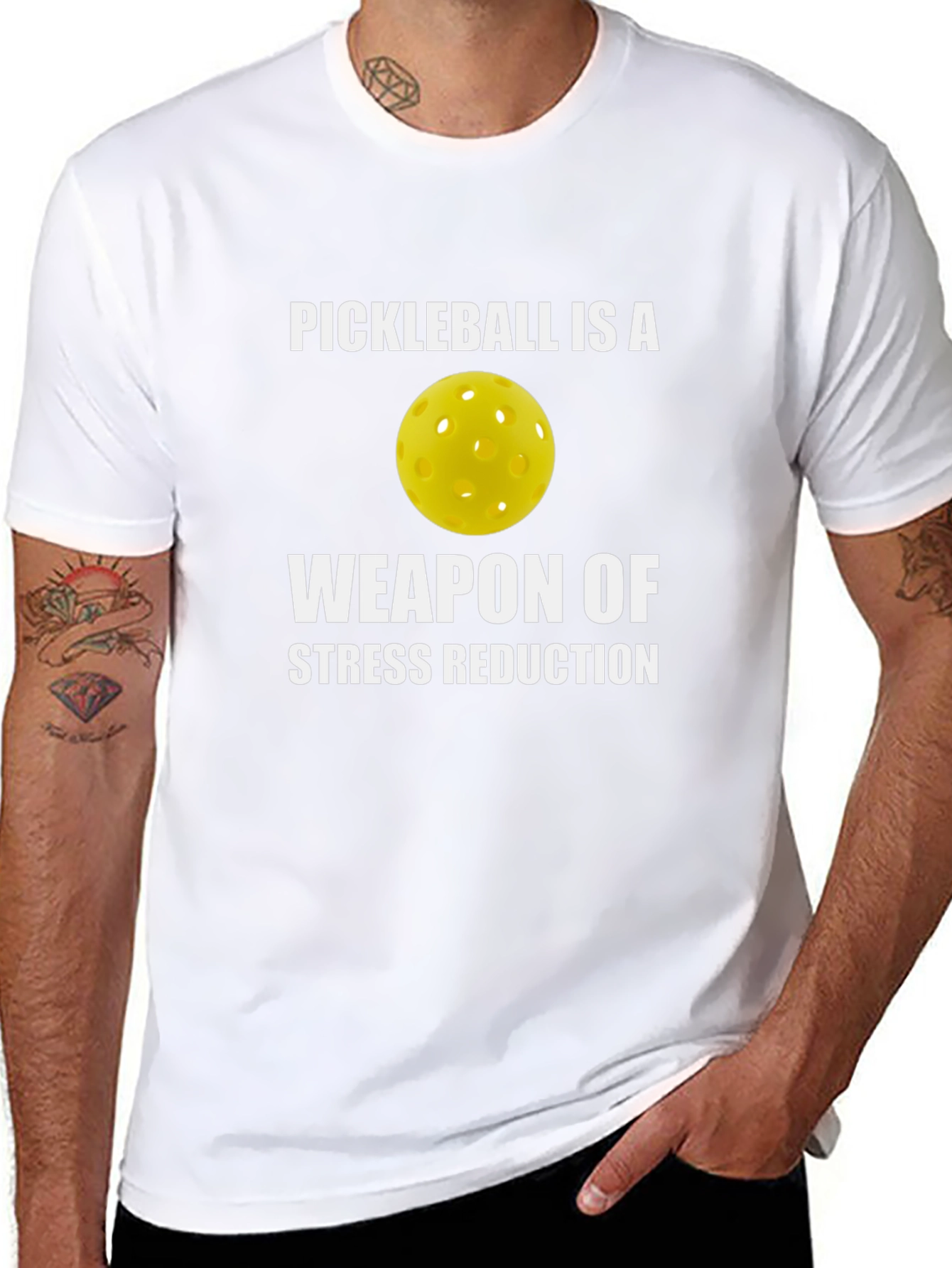 Pickleball Stress Reduction T-Shirt
