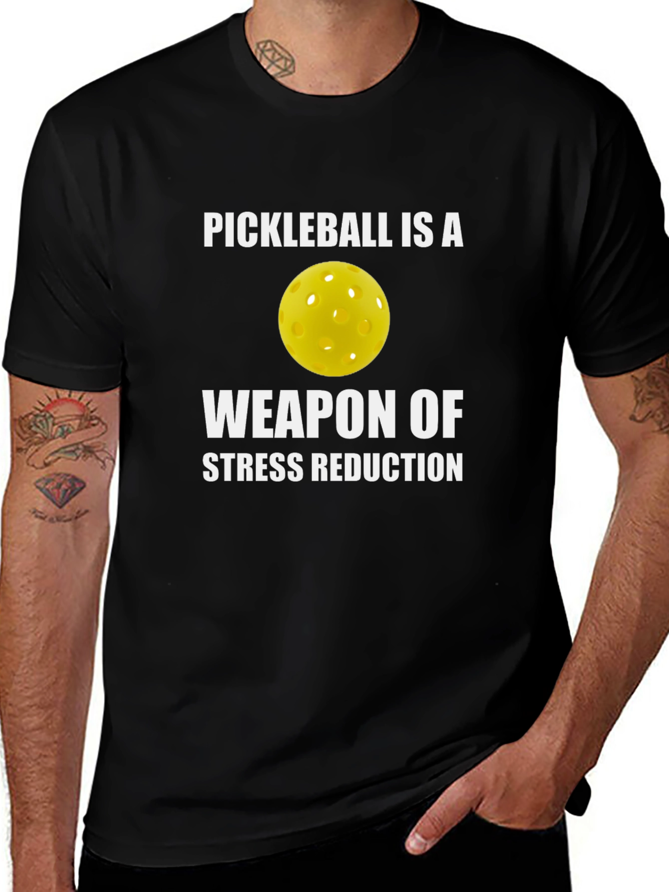Pickleball Stress Reduction T-Shirt