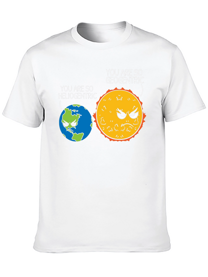 Funny Heliocentric vs Geocentric Science T-Shirt
