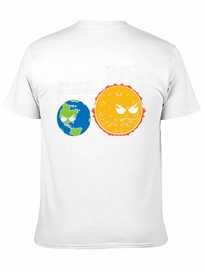 Funny Heliocentric vs Geocentric Science T-Shirt
