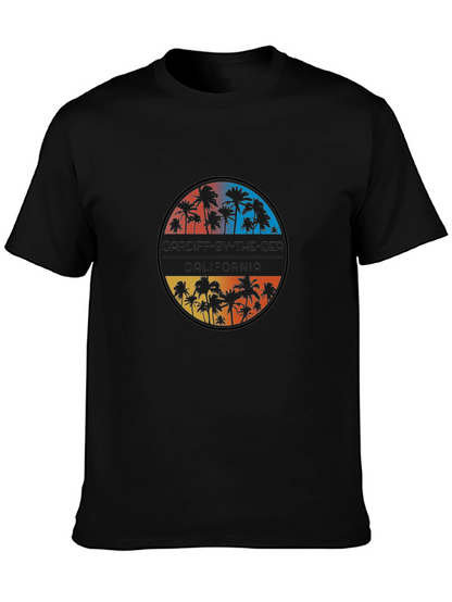 Cardiff-by-the-sea California Palm Tree Graphic Tee