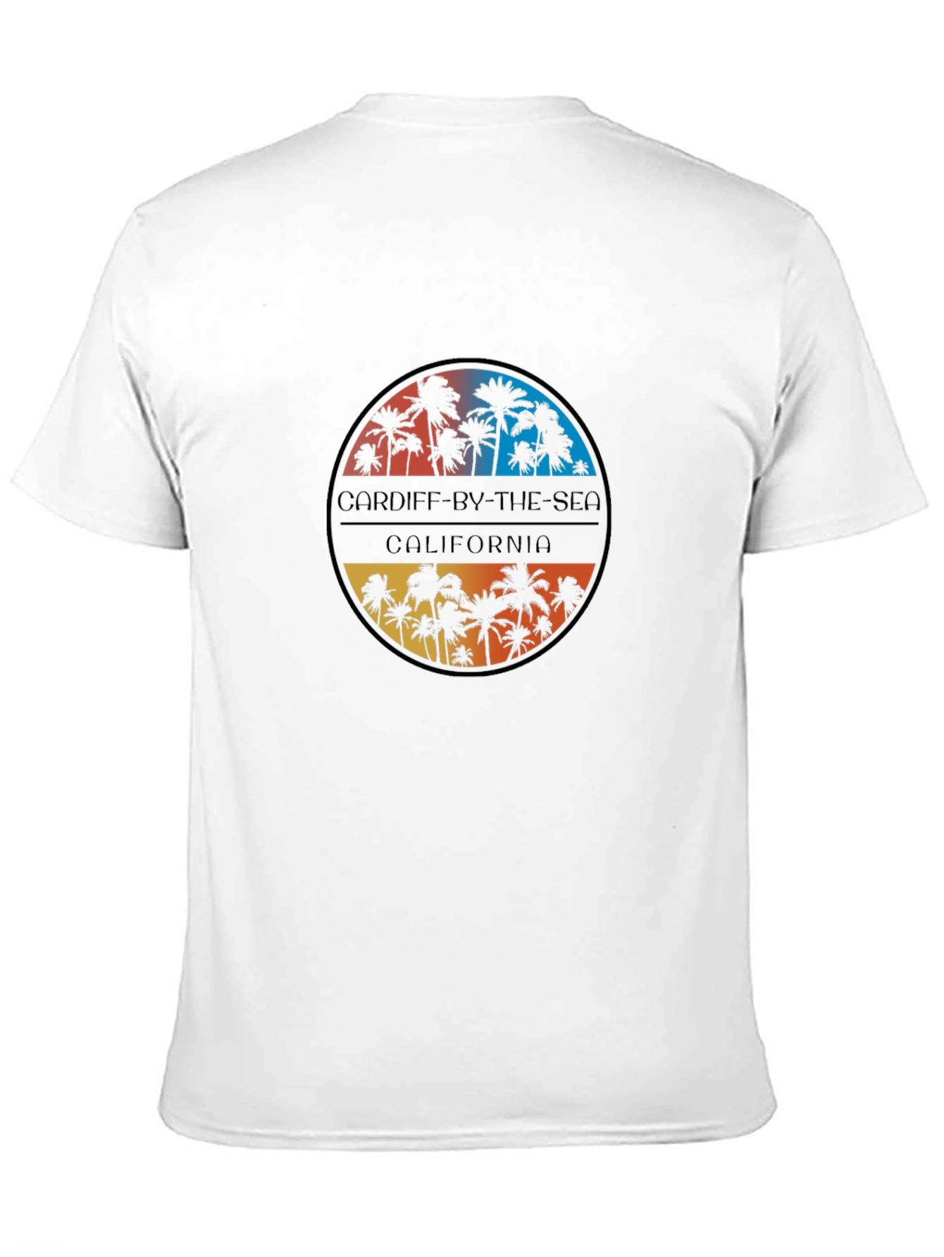Cardiff-by-the-sea California Palm Tree Graphic Tee
