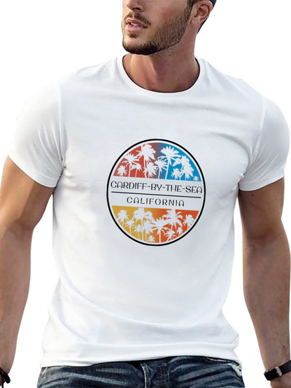 Cardiff-by-the-sea California Palm Tree Graphic Tee