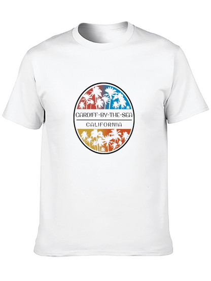 Cardiff-by-the-sea California Palm Tree Graphic Tee