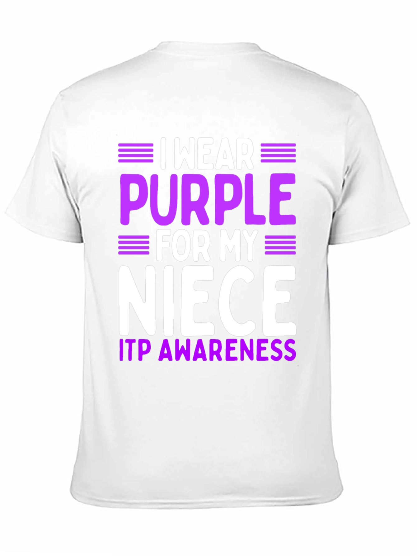 Purple Niece ITP Awareness T-Shirt