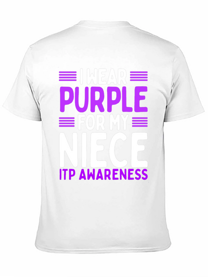 Purple Niece ITP Awareness T-Shirt