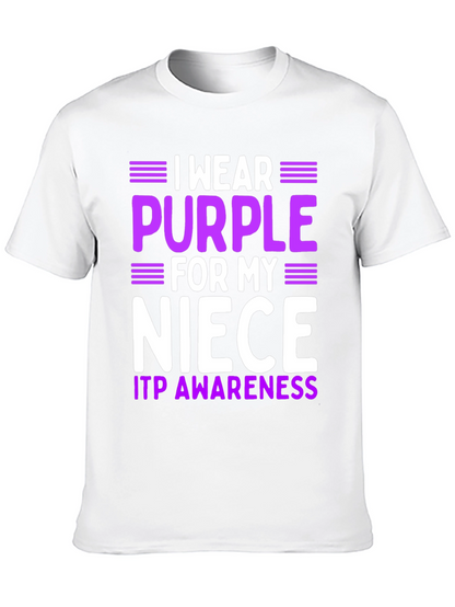 Purple Niece ITP Awareness T-Shirt