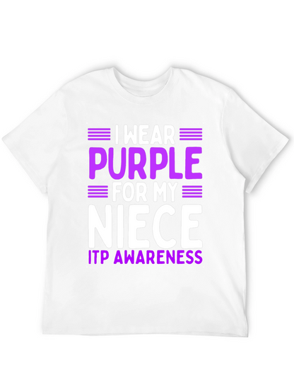 Purple Niece ITP Awareness T-Shirt