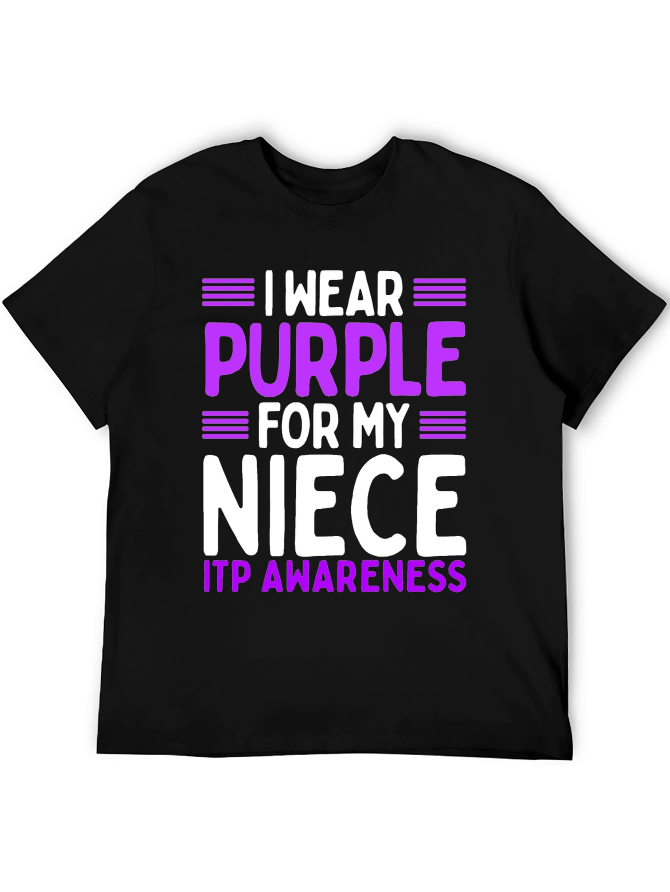 Purple Niece ITP Awareness T-Shirt
