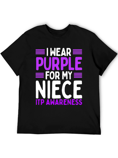 Purple Niece ITP Awareness T-Shirt