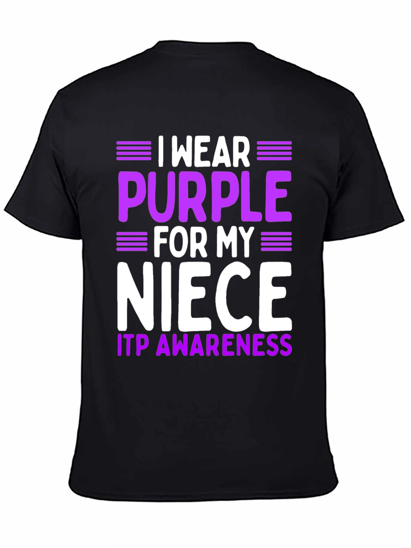 Purple Niece ITP Awareness T-Shirt