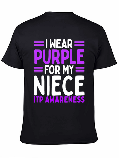 Purple Niece ITP Awareness T-Shirt