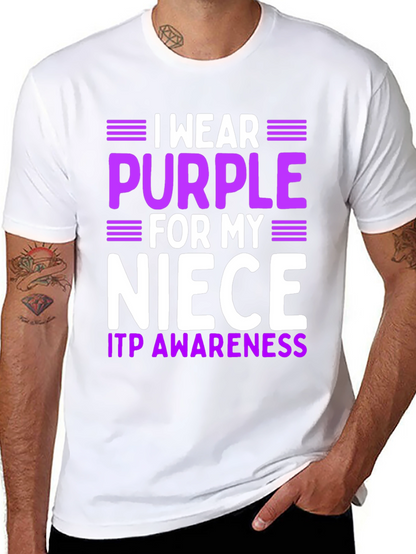 Purple Niece ITP Awareness T-Shirt