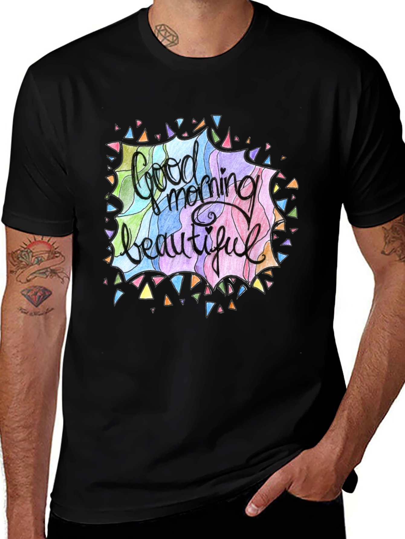Good Morning Beautiful Graphic Tee