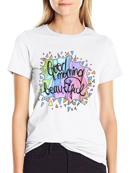 Good Morning Beautiful Graphic Tee