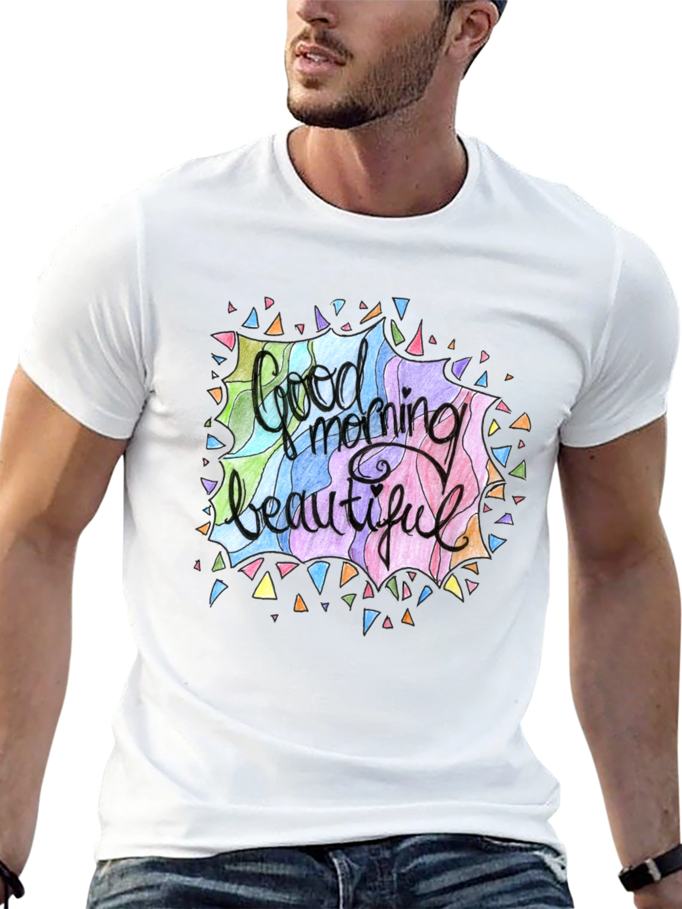 Good Morning Beautiful Graphic Tee
