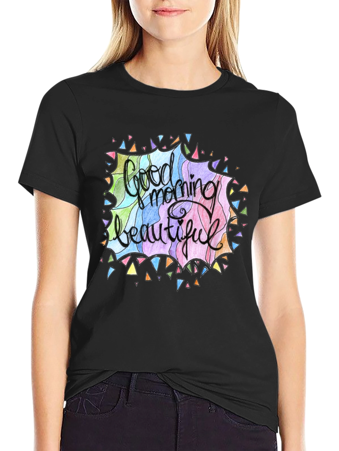 Good Morning Beautiful Graphic Tee