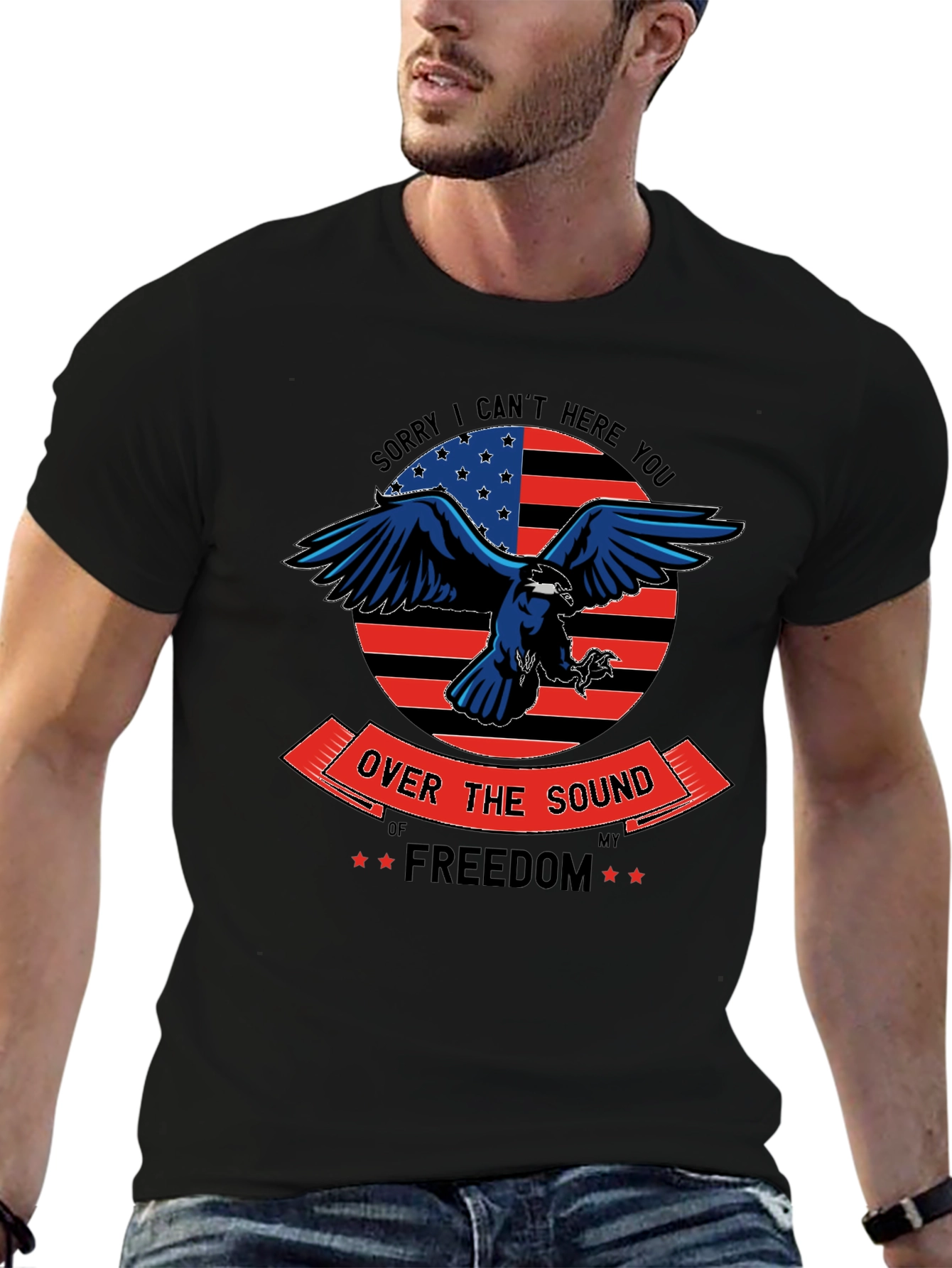 Freedom Eagle Graphic Tee