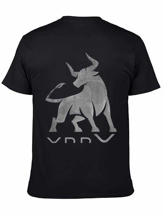 Bull Graphic Tee - Mens Black T-Shirt