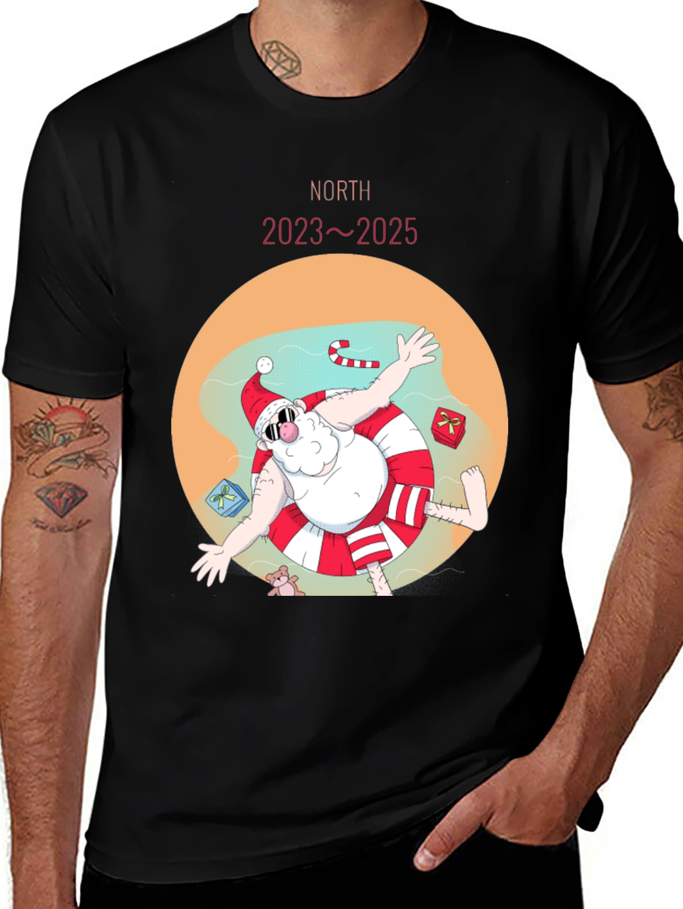 Holiday Santa T-Shirt